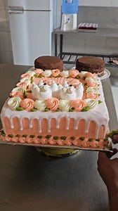 43K views · 1.3K reactions | Simple Square Cake Decorating Tutorial for Beginners | Collection of homemade cake decorations #squarecake #ideascake | El mundo de la pasteleria | Facebook