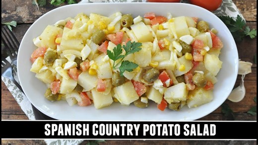 Better Than Potato Salad — Authentic Spanish Country Potato Salad Recipe