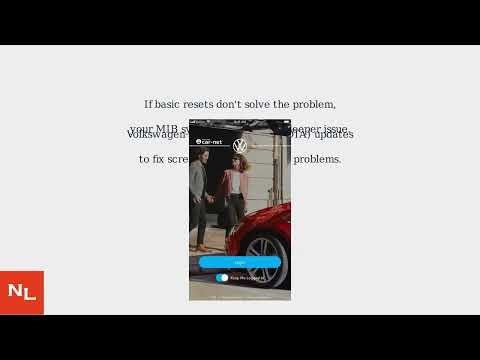 How to Reset Volkswagen Infotainment System MIB – Factory Reset, Reboot & Screen Freeze Fix