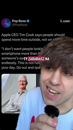 Tim Cook gotuje #iklocus #tech #techtok #apple #iphone