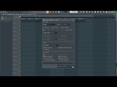 FL STUDIO PRO WORKFLOW TIP #1 - Make patterns into samples! (RENDER AND REPLACE)