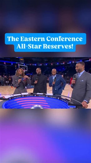 The NBA Showtime crews reveals who will be joining the All-Star game from the Eastern Conference. | NBA on NBC and Peacock