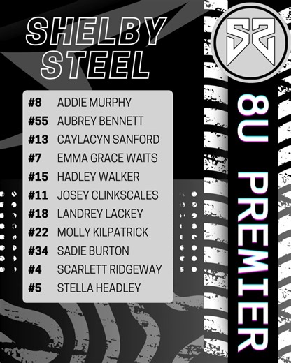 Some may be winding down for the year, but we're cranking it up!💥We're excited to officially announce our Spring 2026 Roster for our 🥎8U Premier Team🥎! These girls haven't stopped their grind since their fall season ended. 🦾 They have been spending the "off season" practicing, developing, getting better individually, and growing together as a team. 💯 Head Coached by the fabulous Jessica Bennett, the sky is the limit for this team! ⚡️We've got nothing but high hopes for these girls, and we c