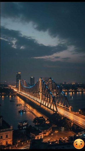 Welcome to Kolkata | Night Views of the City of Light | Smart Vision AI | Cinematic 8K