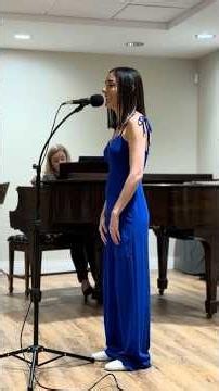 Jacqueline Ranieri singing So This Is Love by Sneha at The Hickman with Michelle Rank on piano