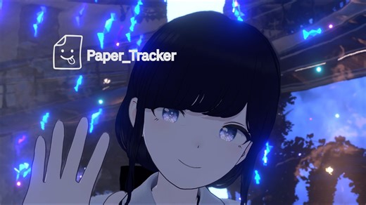 【VRC】Paper Tracker面捕眼追 LapwingHash面捕插件效果参考