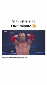 3.1M views · 52K reactions | 9 finisher in one minute gotta love those old long tag matches #WWE #facebookreelsviral #FacebookPage | Wrestle Talk With MJ | Facebook