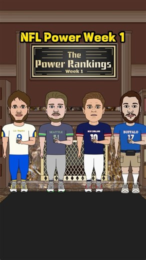 Week 1 NFL Power Rankings