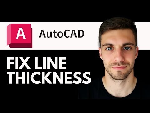 How to Fix Line Thickness / Lineweight Not Showing or Changing in AutoCAD 2026 (Step By Step Guide)
