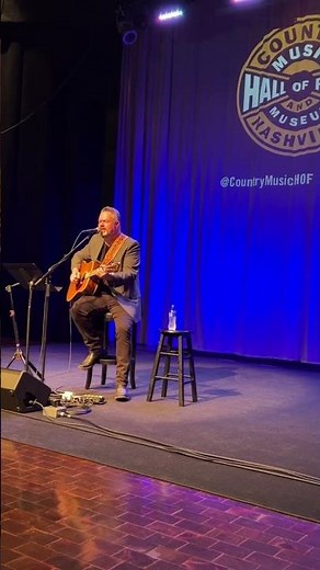Mike Rogers sang “Working on a Building” at the Country Music Hall of Fame this weekend!