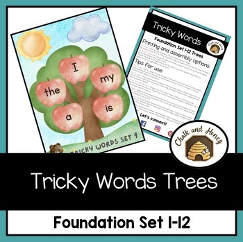 Initialit Aligned: Tricky Words Trees: Foundation Sets 1-12, posters/flip books