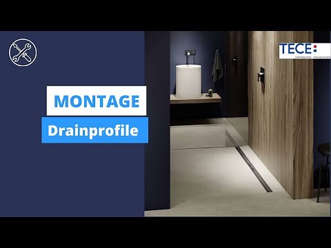 Drainprofile | Montage | TECE