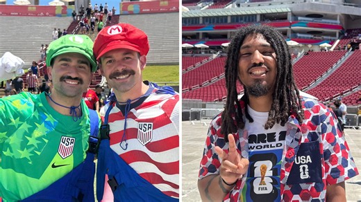 'We'll go crazy for a goal' - Excitement builds ahead of USA World Cup match