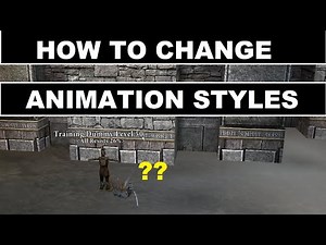 DAOC How To Change Style Animations