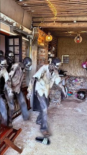 Funny Zombie Clean-Up Scene#viral #trending