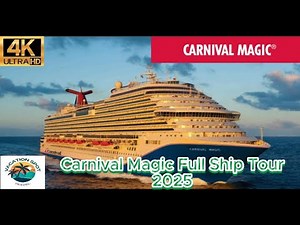 Full walk through ship tour of Carnival Magic 2025 with tips and tricks!