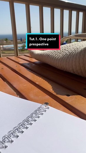 Tutorial.1. One point prespective (امتحان القدرات ) #ADCvibes #فنون_تطبيقيه #فنون_تطبيقيه_حلوان #ثانوية_عامة #fypage #امتحان_القدرات #art #fyp #architecture #دفعة_التابلت #ثانوي
