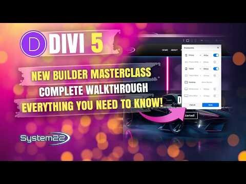 Divi 5 Builder Complete Walkthrough – Everything You Need To Know