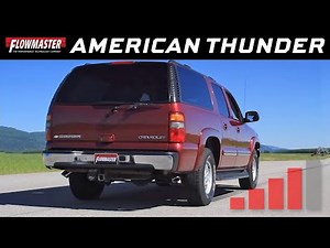 2001-06 GM Suburban, Avalanche, Yukon - American Thunder Cat-back Exhaust System