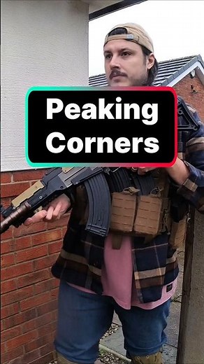 HOW TO PEAK CORNERS - AIRSOFT TIPS #airsoftcqb #airsofttips #airsoft