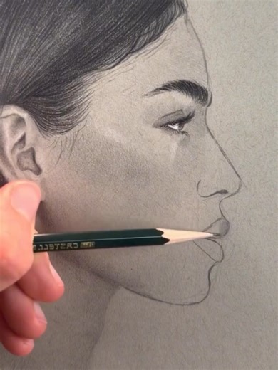 How to Draw Realistic Lips with Pencil