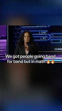 Band for band but in math