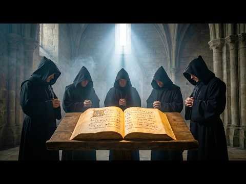 Gregorian Chant Prayer in Medieval Scriptorium — Monks Singing for Healing & God’s Mercy