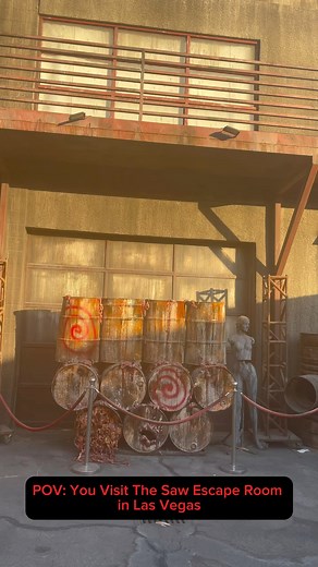 POV: You Visit The Saw Escape Room in Las Vegas #vegas #lasvegas | Marco Murillo