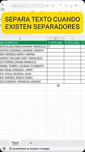 Aprende a cómo separar texto a varias celdas cuando hay varios separadores de palabras #excelparanegocios #excelparacontadores #excelparaadministradores #Excelparaabogados #excelparaprofesionales | Aprendizaje de Informatica