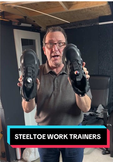 Comfortable Steel Toe Work Trainers for On-Site Safety
