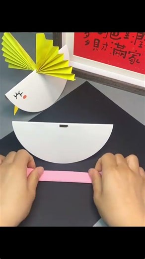 Let's make a cute dove of peace together to celebrate National Day