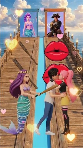 Rumi Mermaid or Jinu Pirate? #gaming #funny #skibiditoilet #cartoon #butifyoucloseyoureyes