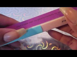 How to use a Nail Buffer from The Dollar Tree