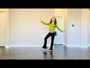 Elvis Shuffle- line dance, Beginner level, demo & tutorial