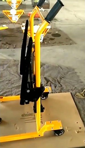 folding pallet stacker small manual stacker