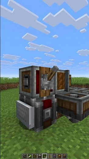 Minecraft Create Mod Mining Machine #minecraft #createmod