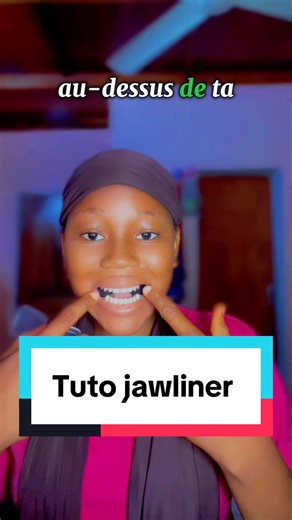 Voici un Tuto de l’utilisation du jawliner ☺️soyez réguliers surtout si vous voulez de bons résultats #gainevisage #liftingvisage #CapCut