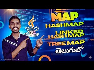 #11 Map in Data Structures in Java in Telugu #dsaintelugu #javaprogrammingtelugu