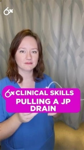 Level Up RN on Instagram: "Ellis demonstrates how to remove a JP drain from a patient. Pro tip: if you’re pulling on something and it doesn’t come out - don’t pull harder. Something is probably wrong. #NCLEX #NewGrad #ClinicalSkills #HESI #Kaplan #ATI #NursingSchool #NursingStudent⁠ #Nurse #RN #PN #Education #LVN #LPN #NurseEducator"