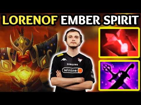 🔥 INSANE Ember Spirit Gameplay — Lorenof Full Control 🔥 Dota 2 Mid