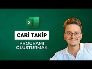 Excel'de Cari Takip Programı Oluşturmak | Alış - Satış - Ödeme Takip
