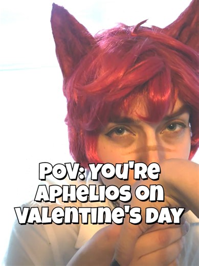 ᴘᴏᴠ: ʏᴏᴜ'ʀᴇ ᴀᴘʜᴇʟɪᴏꜱ ᴏɴ ᴠᴀʟᴇɴᴛɪɴᴇ'ꜱ ᴅᴀʏ. ______________________ Characters: Sett (Sun) & Aphelios (Moon) Skin: HEARTSTEEL (Valentine's edition) Game: League of Legends 📸: Us (Moon) ✍️: Us (Sun) Wig styled by us (Sun)