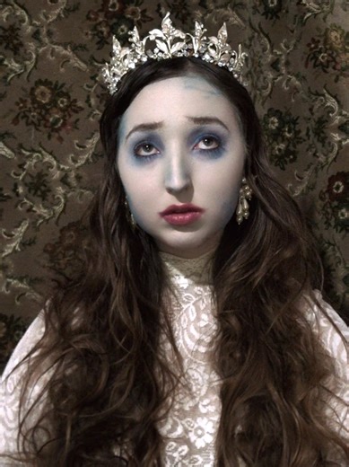 Emily Corpse Bride Inspired Makeup Tutorial