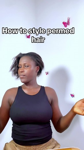 Style Your Permed Hair in a Chic Low Bun | Tutorial