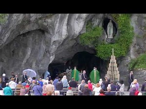 Messe depuis la Grotte de Lourdes du Jeudi 10 juin 2021