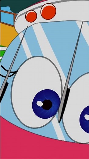 Räder auf dem Bus #Shorts #Cartoon #Kids #wheelsontheBus #Music #trend