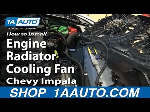 How to Replace Radiator Cooling Fan Assembly 06-11 Chevy Impala
