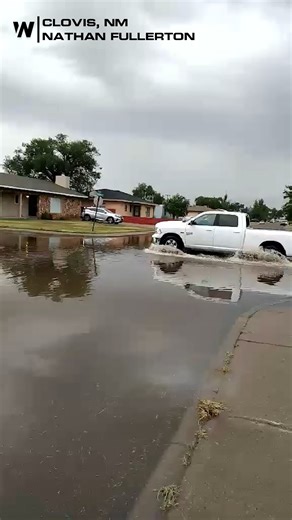 12K views · 145 reactions | Monsoon storms have been bringing stormy conditions across the four corners of the U.S. Storms that hit Clovis, NM on Sunday brought flooding to the area. Many parts of New Mexico remain under flood alerts into Monday. | WeatherNation | Facebook