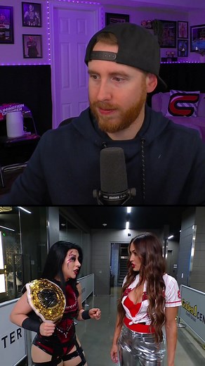 Nikki Bella y Stephanie Vaquer en el backstage de WWE