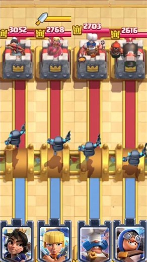 Mini pekka vs All Tower 🔥